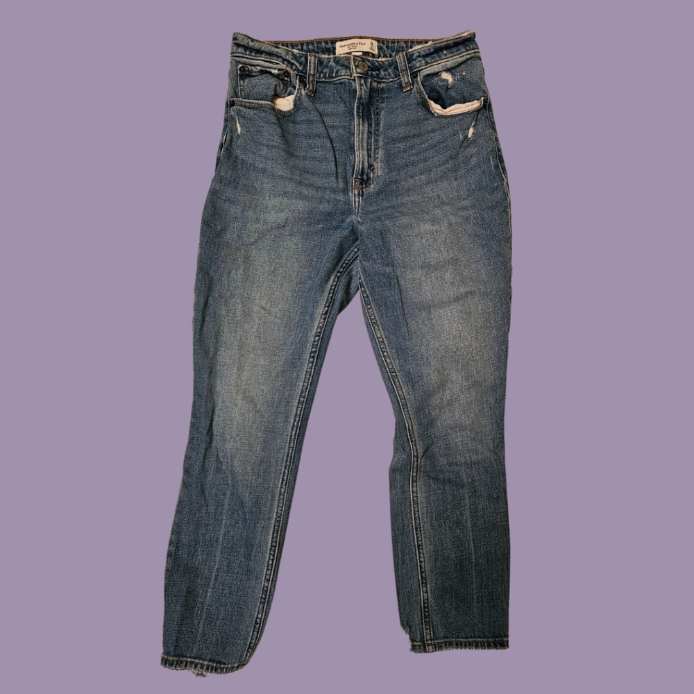 Abercrombie Curve Love Skinny High Rise. Size 28/6s.
